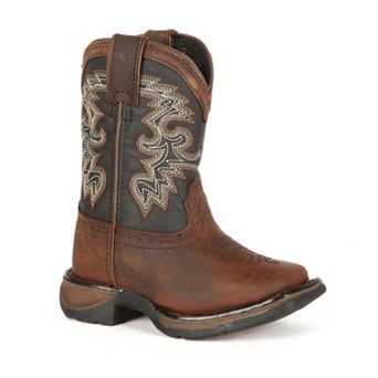 Mykos Lil Durango Boys' Full Grain Saddle Western Boots