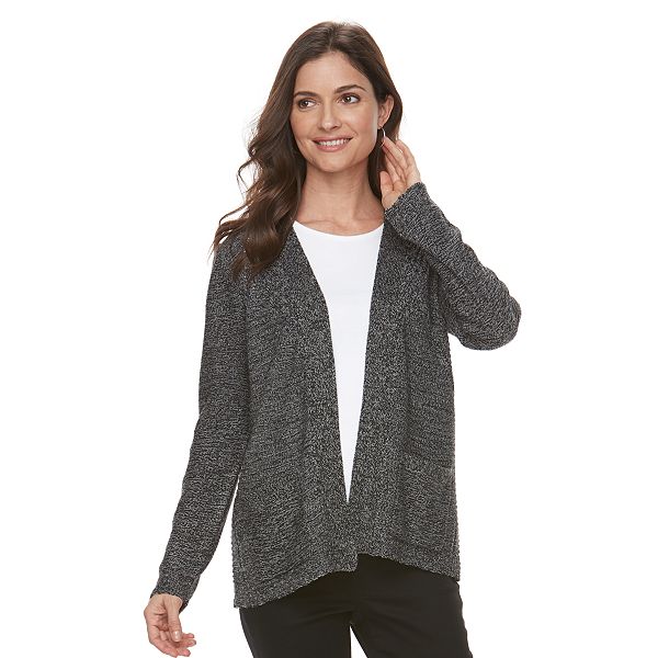 Women s Croft Barrow Textured Cardigan Sweater