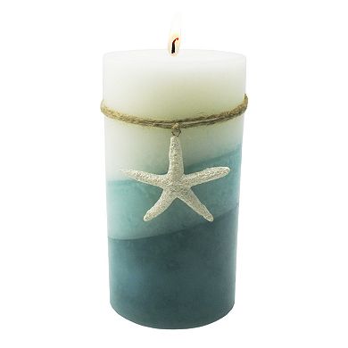 Sonoma Goods For Life® Seaside Breeze 3" x 6" Pillar Candle 