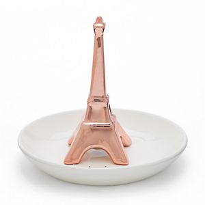 LC Lauren Conrad Eiffel Tower Ring Holder Trinket Tray