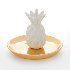 LC Lauren Conrad Pineapple Ring Holder Trinket Tray