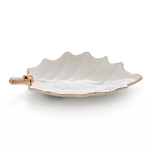 LC Lauren Conrad Holly Leaf Trinket Tray