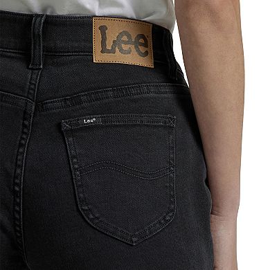Petite Lee Flex Motion Regular Fit Straight-Leg Jeans