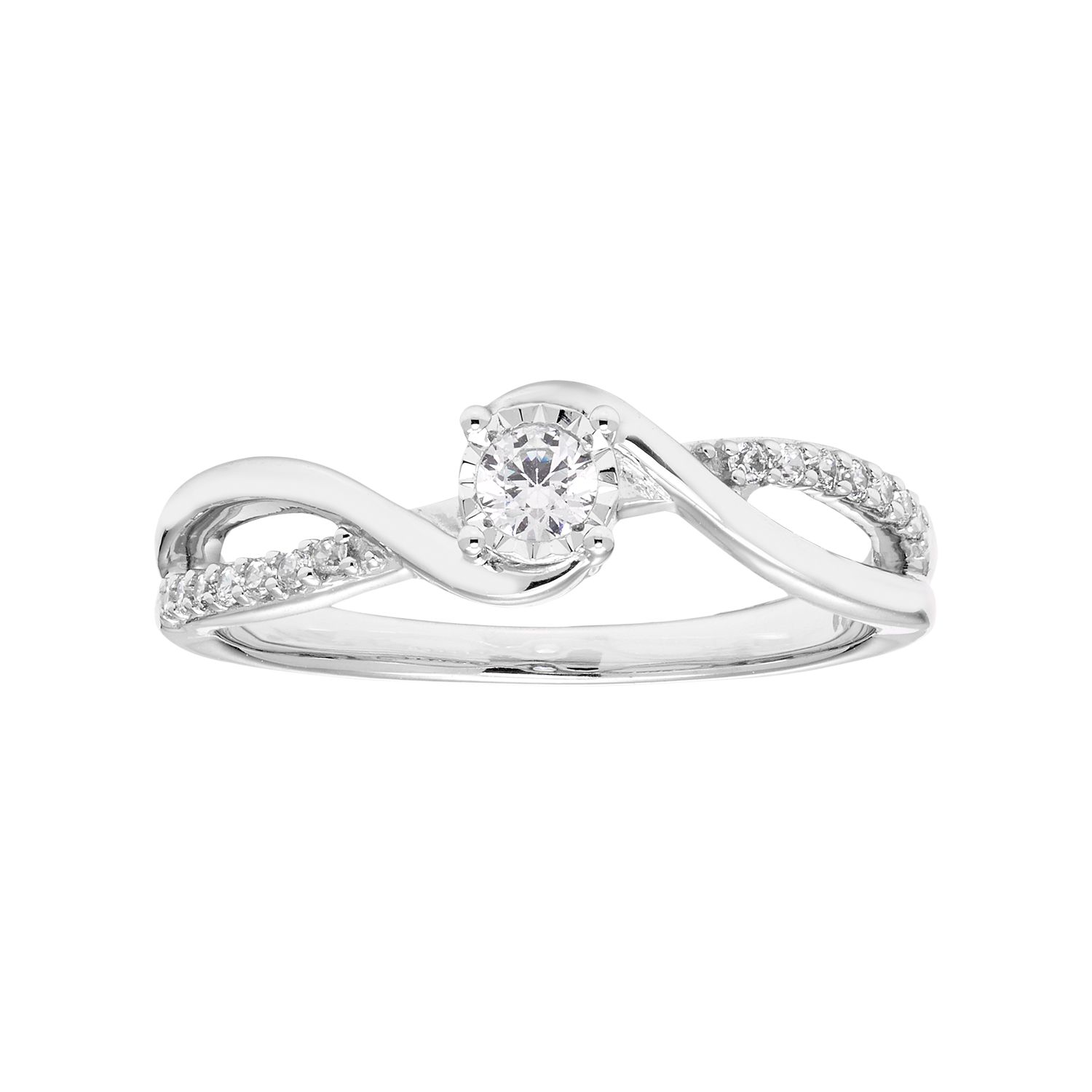 diamond promise rings for girlfriend