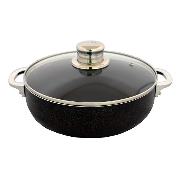 IMUSA 3.7-Quart Aluminum Stock Pot with Lid