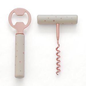 LC Lauren Conrad Stars Bottle Opener & Corkscrew Set