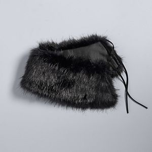 Simply Vera Vera Wang Faux Fur Collar
