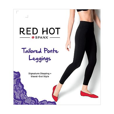 RED HOT by SPANX Tailored Ponte Shaping Leggings