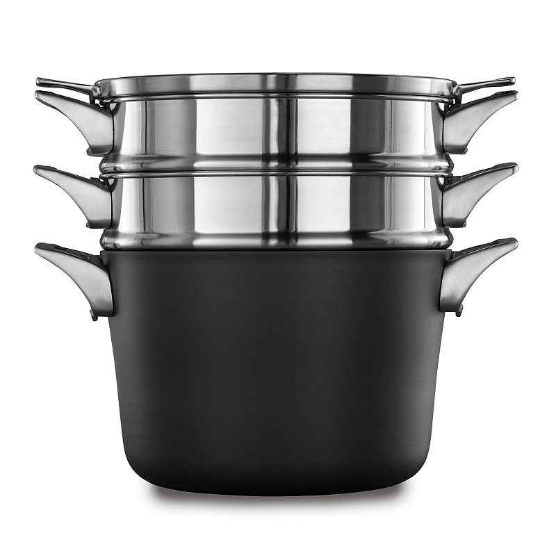 Calphalon Premier Space-Saving Hard-Anodized Nonstick 8-Qt. Multi-Pot & Lid