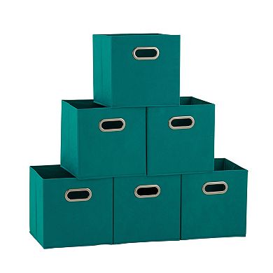 Household Essentials 6-piece Storage Cube Bin Set