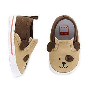 Baby Boy Carter's Puppy Slip On Crib Shoes