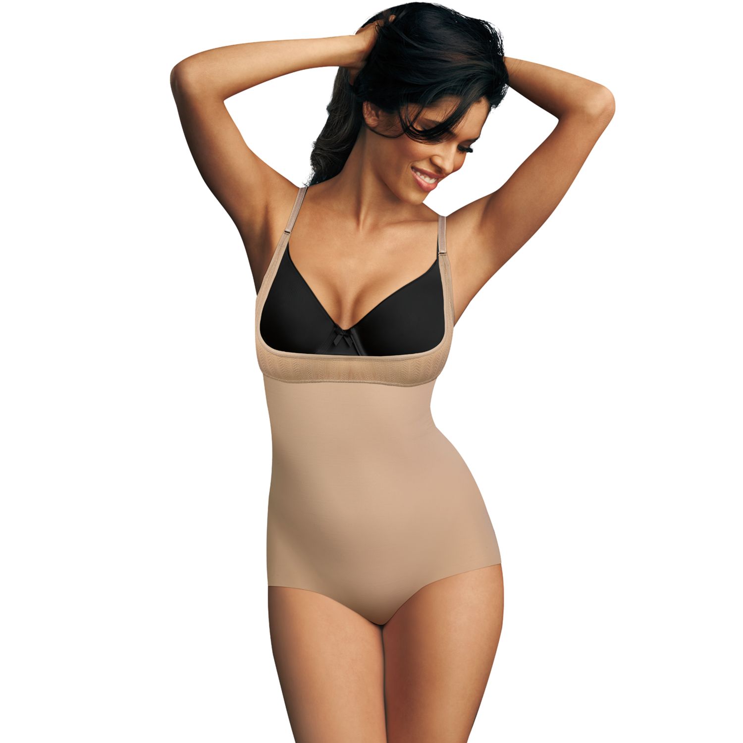 maidenform flexees ultimate slimmer wear your own bra body briefer
