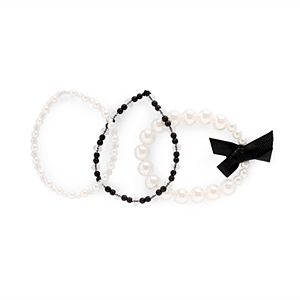 Girls 4-16 Carter's 3-pk. Simulated Pearl Bracelet Set