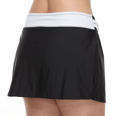 Plus Size Free Country Colorblock Skirtini Bottoms