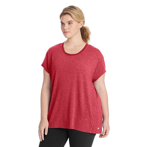Champion Womens Plus-Size Gym Issue Tee 