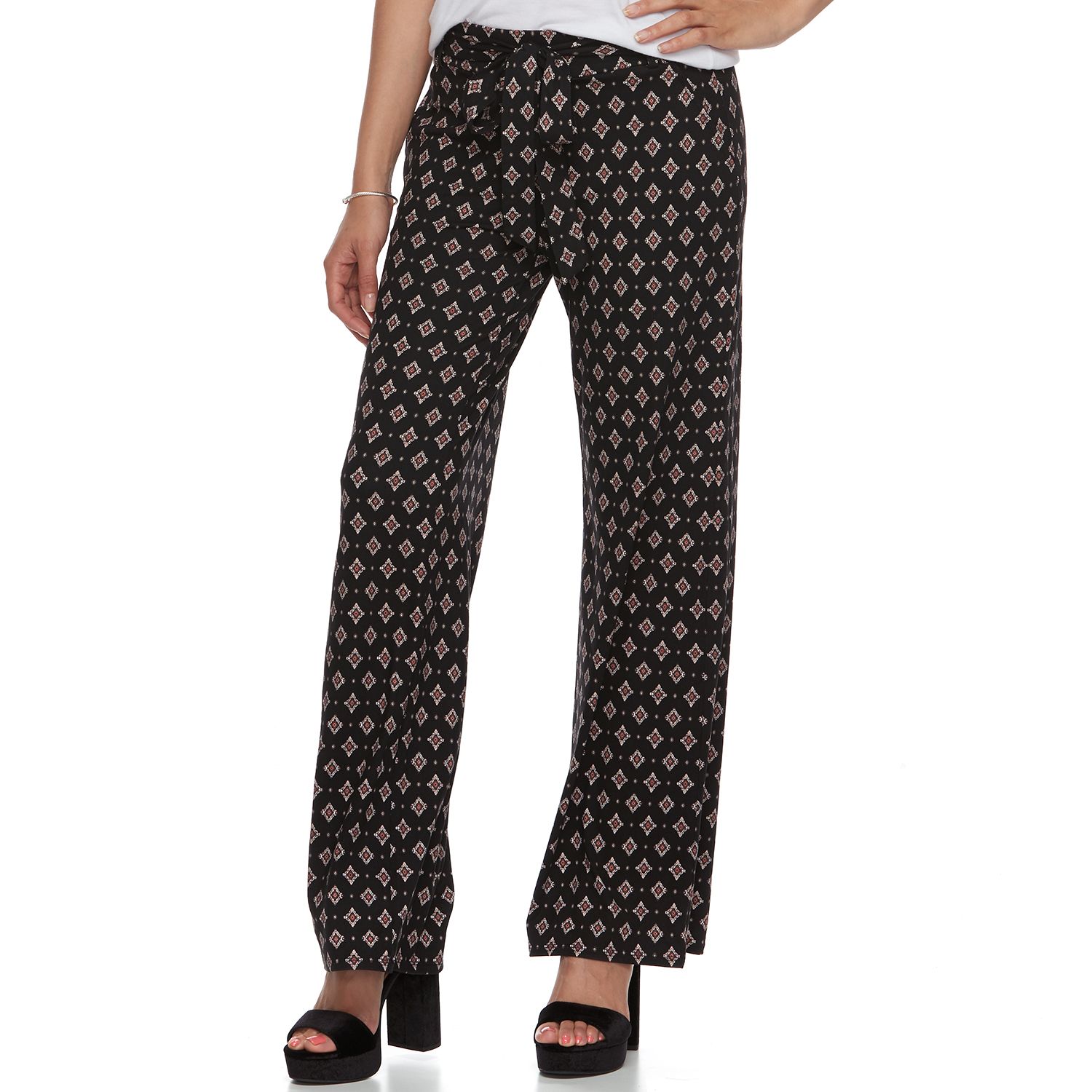 joe b wide leg pants