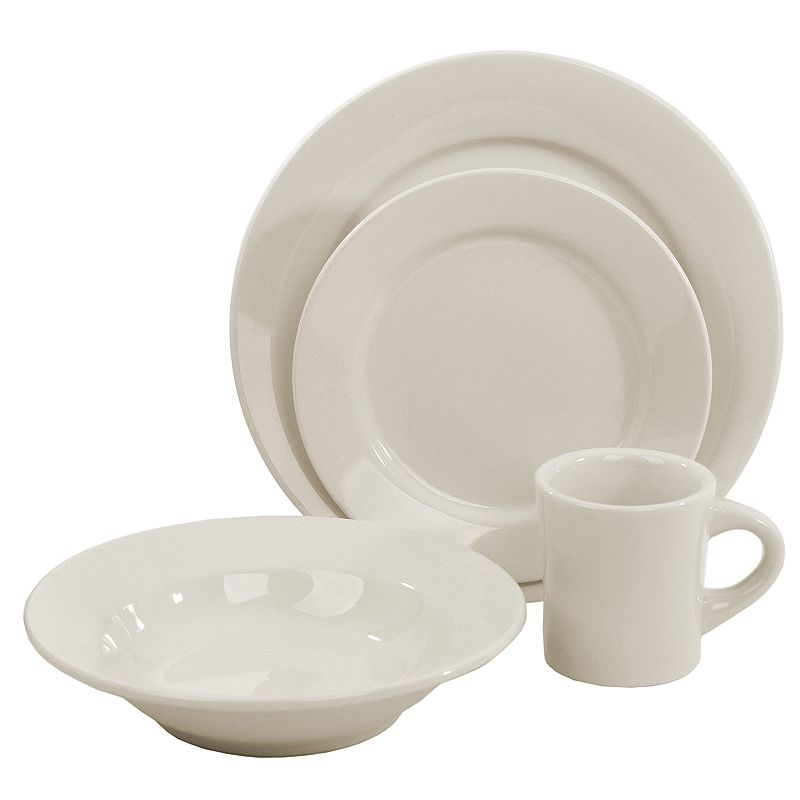 UPC 079363019233 product image for Buffalo China 16-pc. Dinnerware Set, White | upcitemdb.com