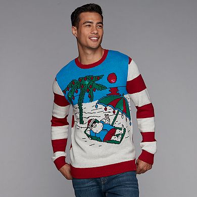 Men's Light-Up Ugly Christmas Sweater