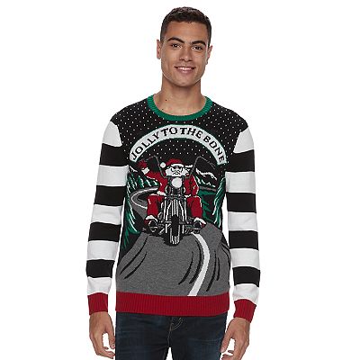 Mens light up christmas sweater best sale