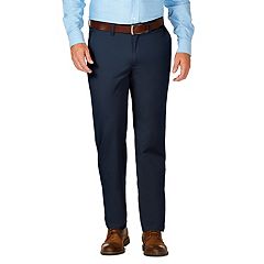 Men's J.M. Haggar Luxury Comfort Slim-Fit 4-Way Stretch Flat-Front Casual Pants