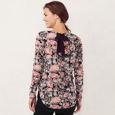 Women's LC Lauren Conrad Lace Trim Top