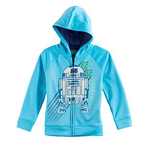 Boys 4-7x Star Wars a Collection for Kohl's Glow-in-the-Dark R2-D2 Zipper Hoodie
