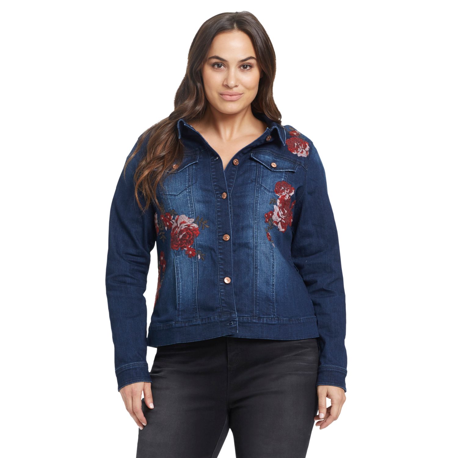 gloria vanderbilt denim jacket