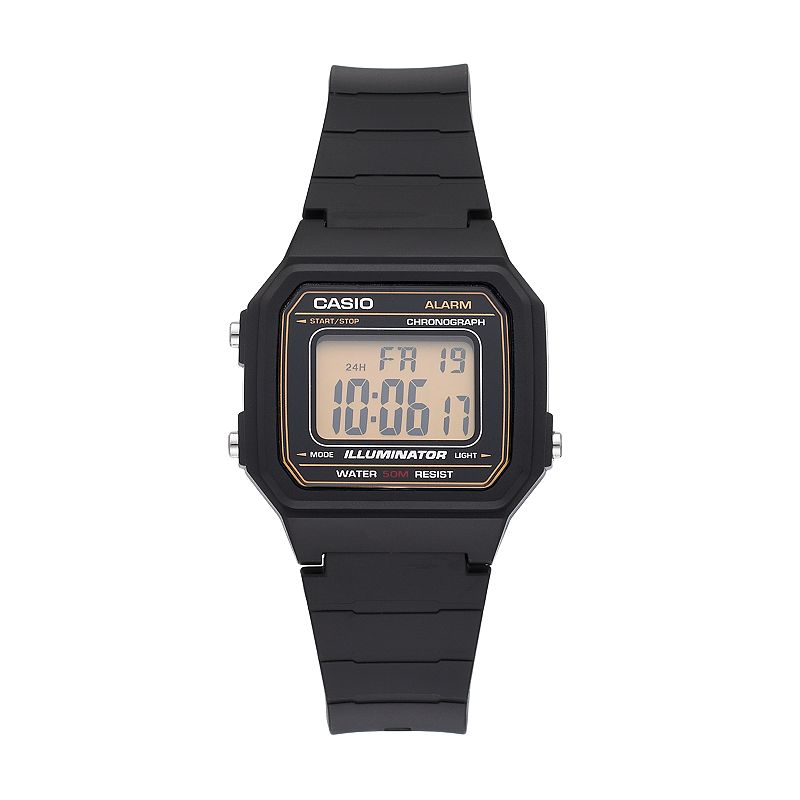 Casio Men's Classic Easy Reader Digital Watch - W217H-9AV, Size: Large, Black