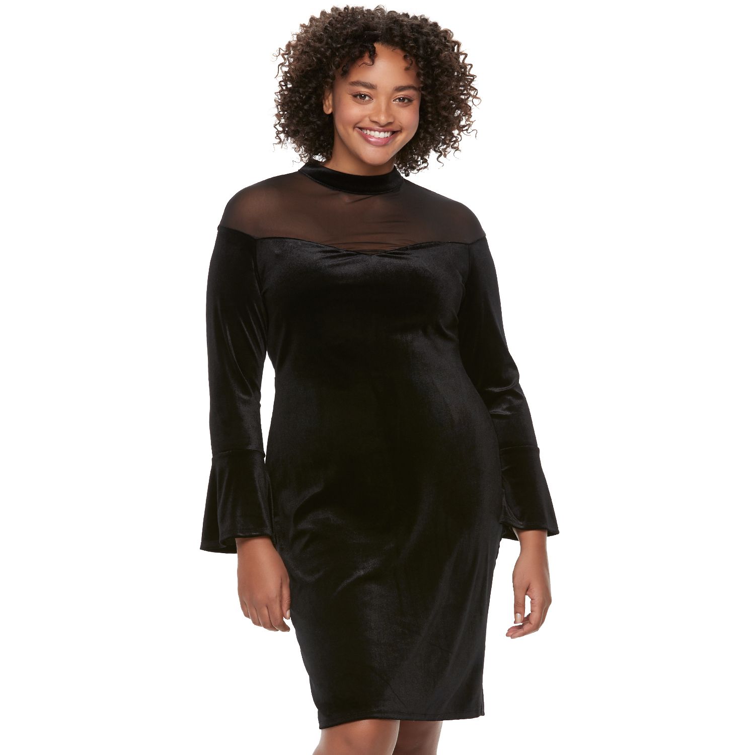 juniors velvet dress