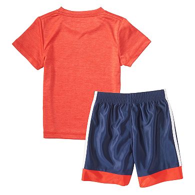Baby Boy adidas Logo Graphic Tee & Shorts Set