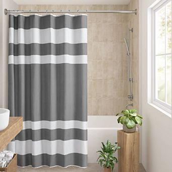 Madison Park Spa Waffle 3M Water Repellent Shower Curtain