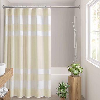 Madison Park Spa Waffle 3M Water Repellent Shower Curtain