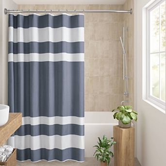 Madison Park Spa Waffle 3M Water Repellent Shower Curtain