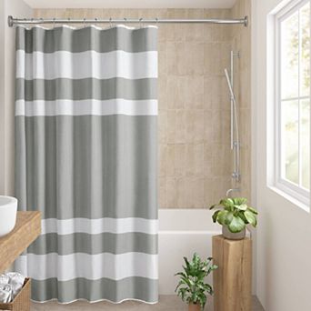 Madison Park Spa Waffle 3M Water Repellent Shower Curtain