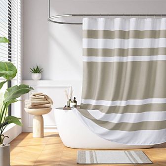 Madison Park Spa Waffle 3M Water Repellent Shower Curtain