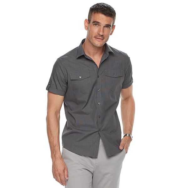 Men's Apt. 9® Premier Flex Slim-Fit Stretch Button-Down Shirt