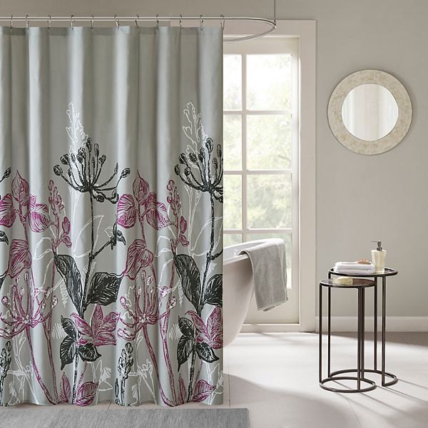 Madison Park Essentials Nicolette Printed Shower Curtain