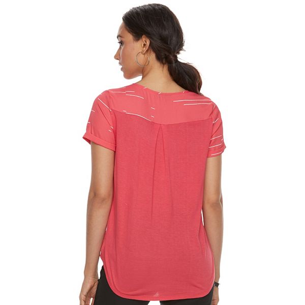 Women's Apt. 9® Zipper Accent Top