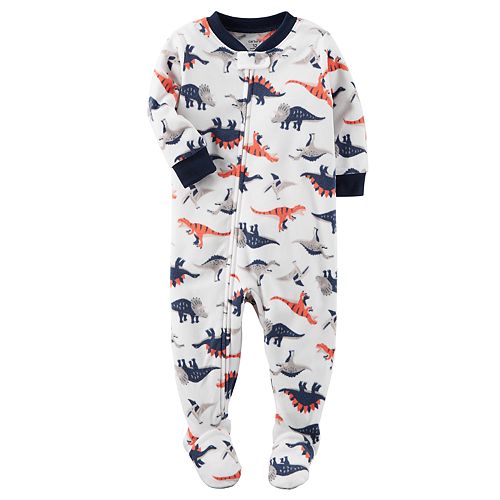 Baby Boy Carter's Winter Fleece Footed Pajamas