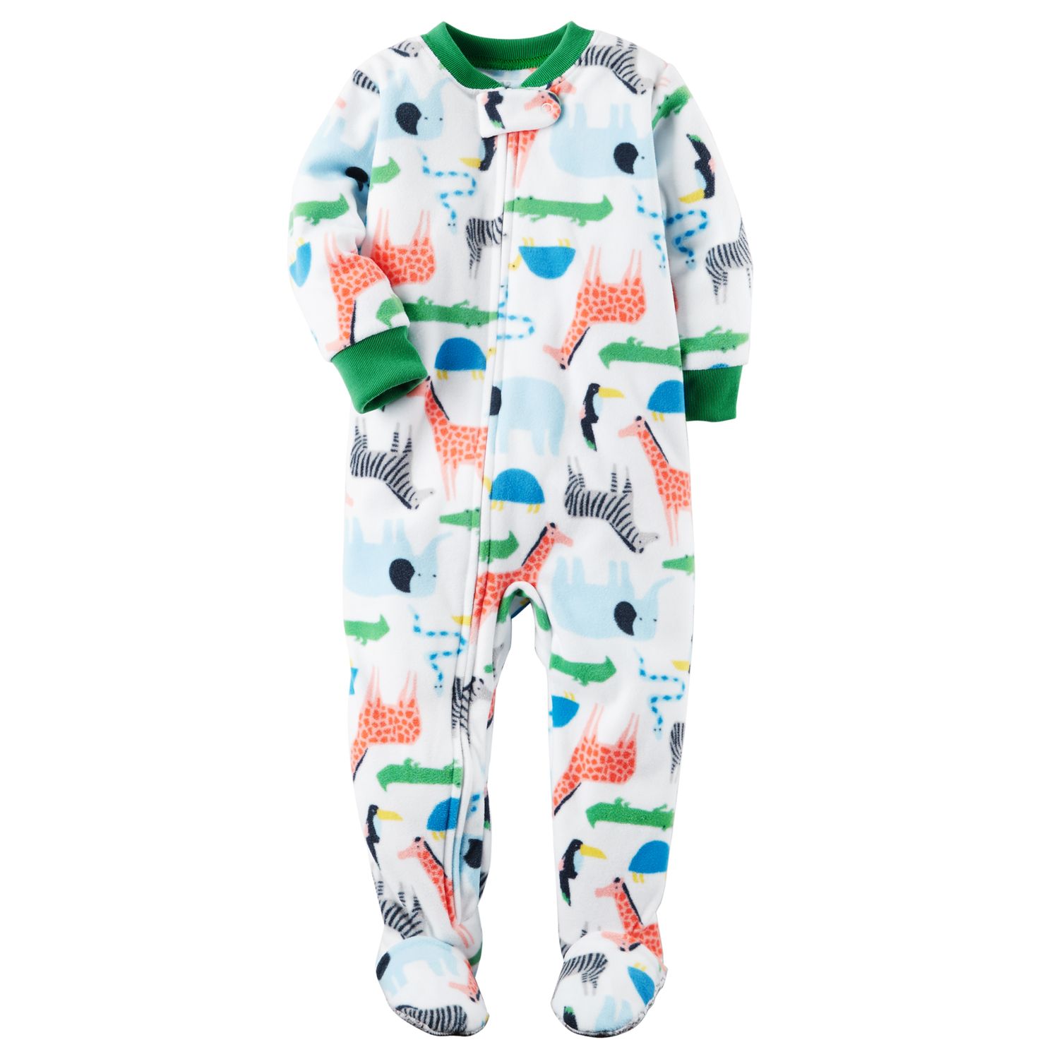 Baby Boy Carter's Winter Fleece Footed Pajamas