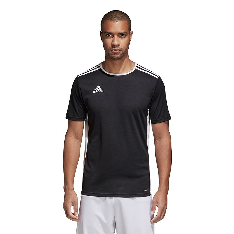 UPC 191021363790 product image for Men's adidas Soccer Jersey, Size: XXL, Black | upcitemdb.com