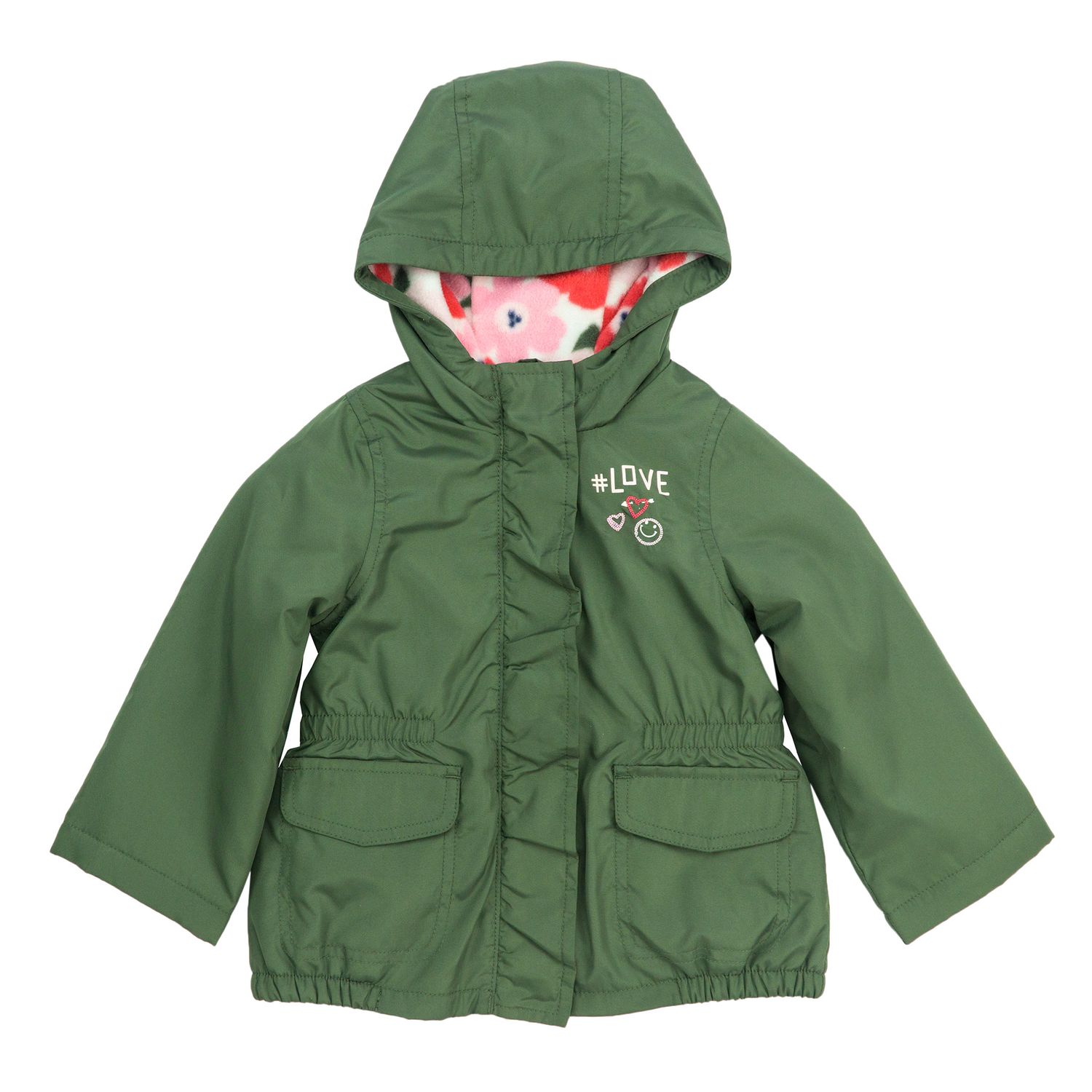 fleece lined anorak jacket