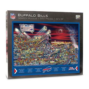 Buffalo Bills Find Joe Journeyman Search Puzzle