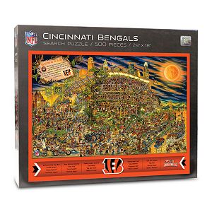 Cincinnati Bengals Find Joe Journeyman Search Puzzle
