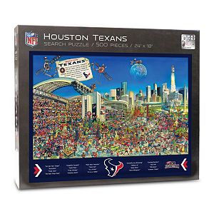 Houston Texans Find Joe Journeyman Search Puzzle