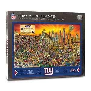 New York Giants Find Joe Journeyman Search Puzzle