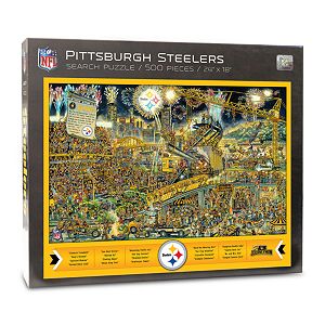 Pittsburgh Steelers Find Joe Journeyman Search Puzzle