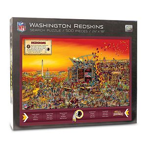 Washington Redskins Find Joe Journeyman Search Puzzle