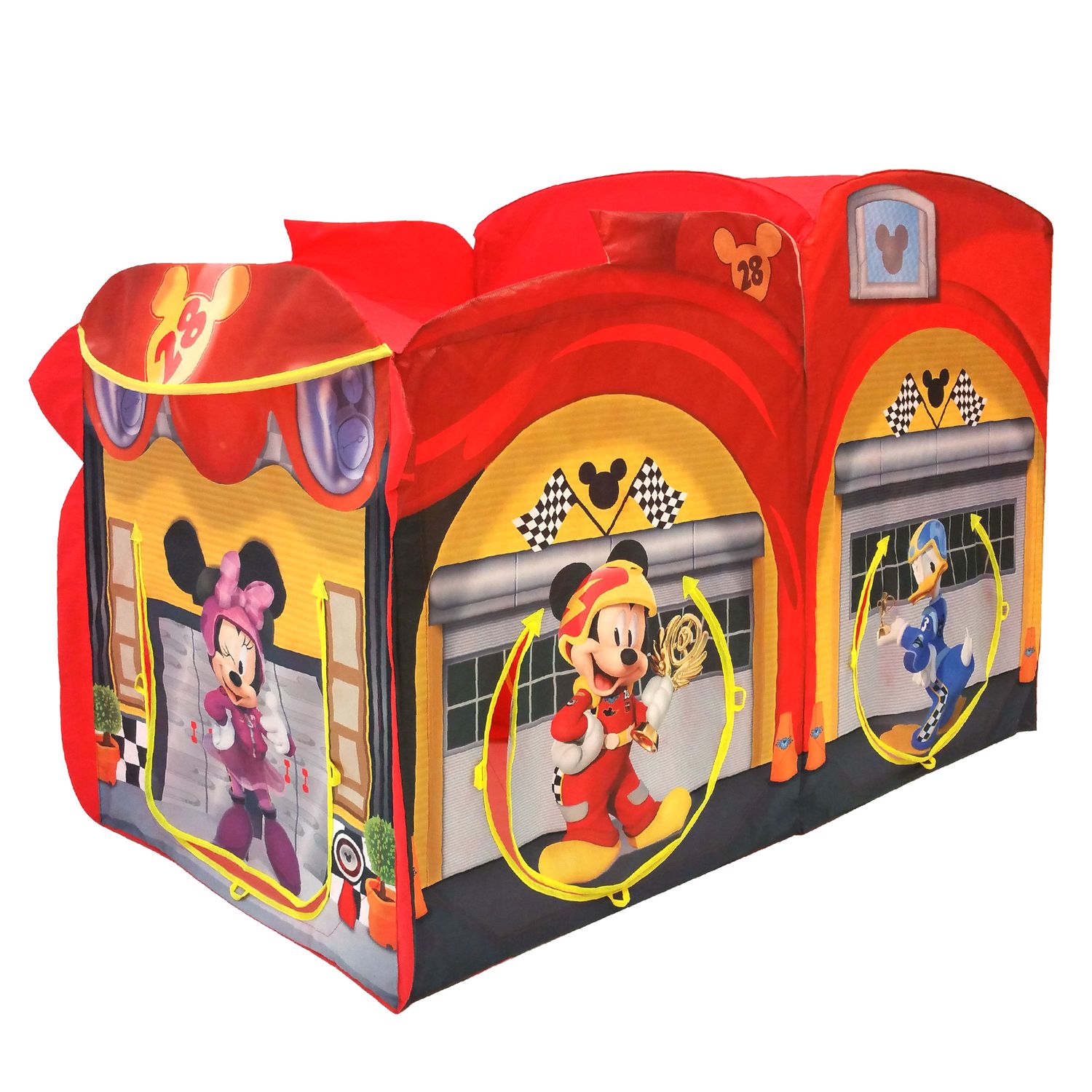 mickey and the roadster racers garage playset