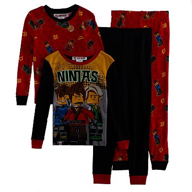 Boys 4-10 LEGO Ninjago 4-Piece Pajama Set